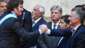 JAVIER MILEI Y MAURICIO MACRI