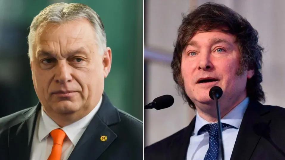 Viktor Orbán Javier Milei