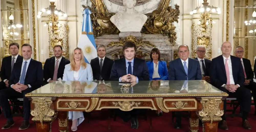 Discurso nacional, Javier Milei