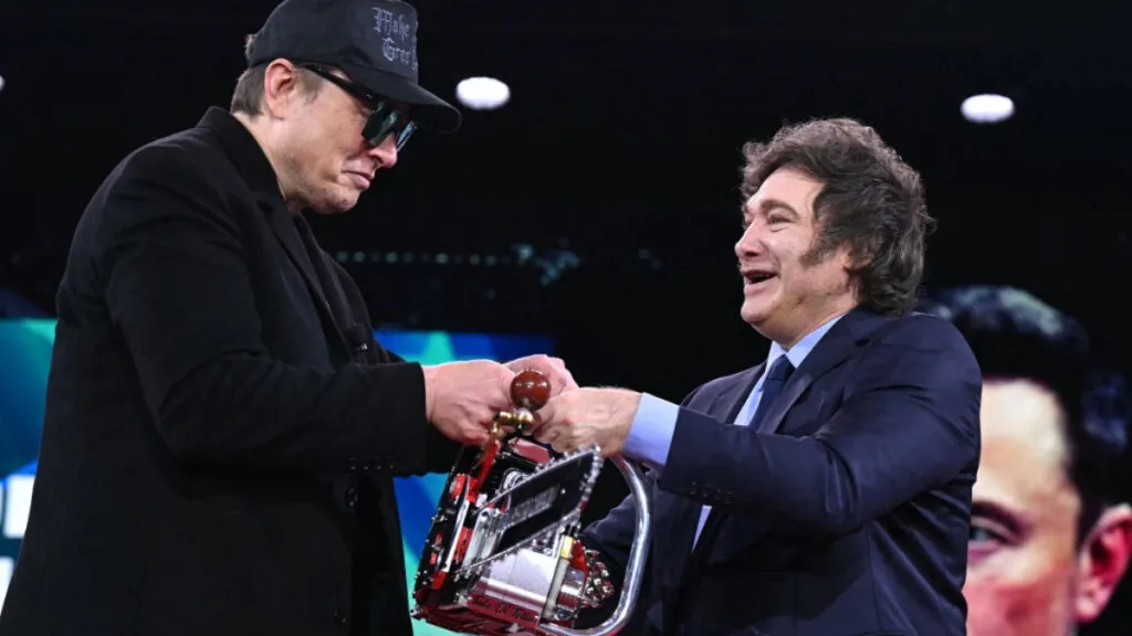 Javier Milei y Elon Musk