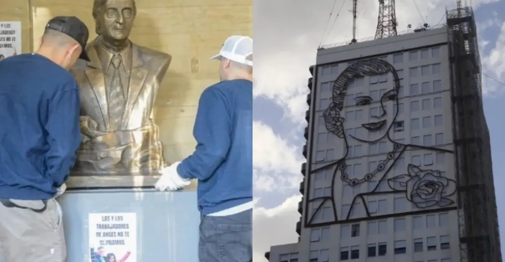 Propaganda política en edificios públicos