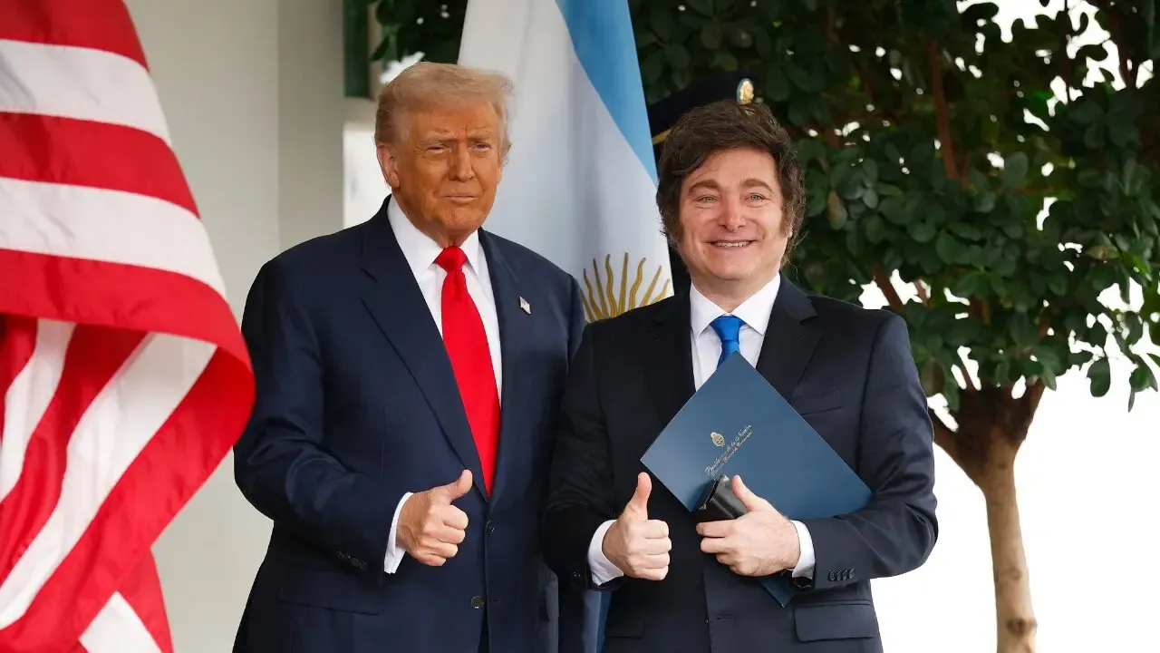 DONALD TRUMP JAVIER MILEI ESTADOS UNIDOS ARGENTINA