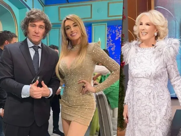JAVIER MILEI FATIMA FLORES MIRTHA LEGRAND