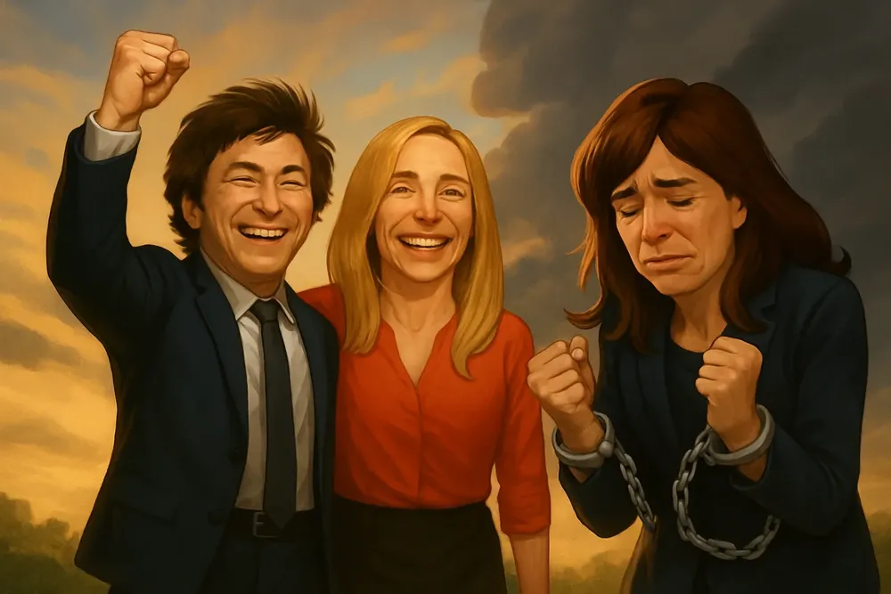 Javier Milei Karina Milei CFK